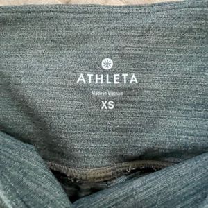Athleta Space Dye Khaki Green Legging